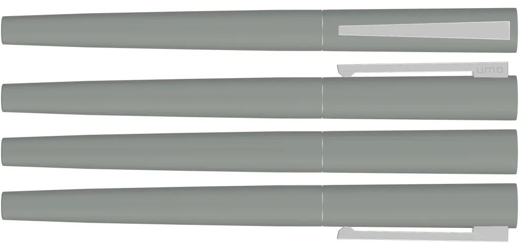 BRUSH R GUM Rollerball grau, grau – Bild 2