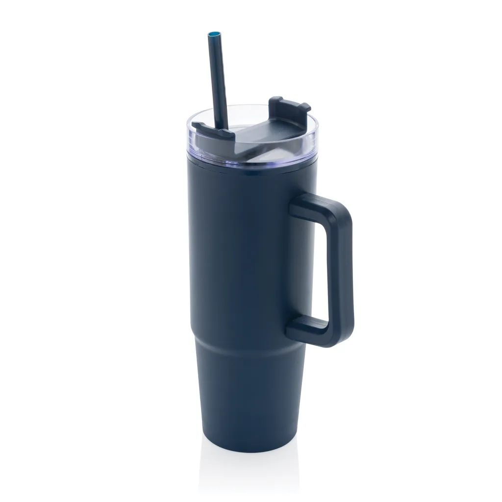 Tana Becher aus RCS recyceltem Kunststoff mit Griff 750ml