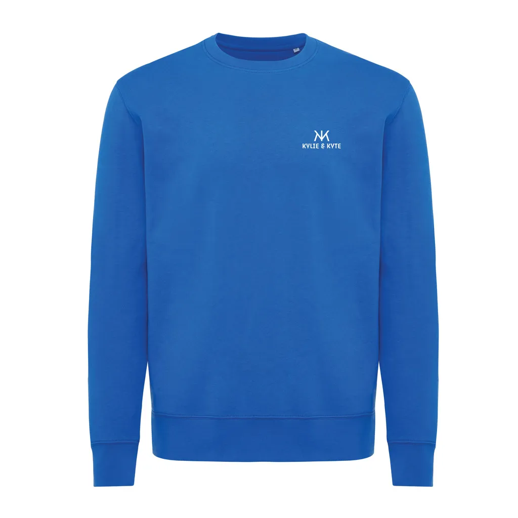 IQONIQ Etosha Lightweight Sweater aus recycelter Baumwolle, Königsblau – Bild 3