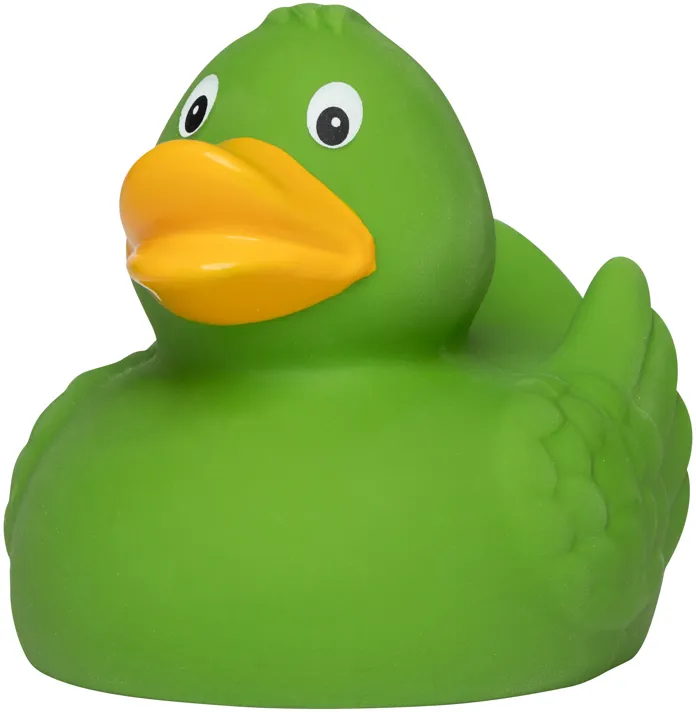 Naturkautschuk-Ente, klassik, grün – Bild 5