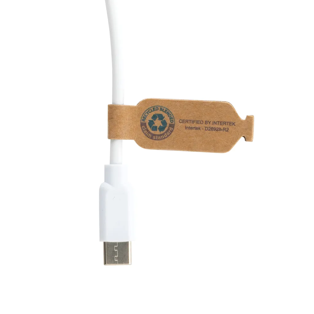 Ontario 6-in-1 Kabel aus RCS recyceltem Kunststoff, weiß – Bild 5