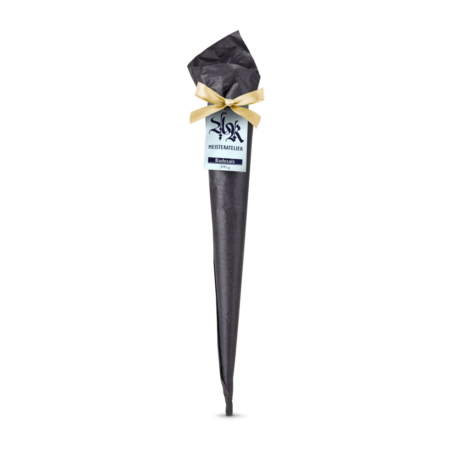 Badesalz Luxury in Geschenktüte, 100 Gramm, schwarz – Bild 2