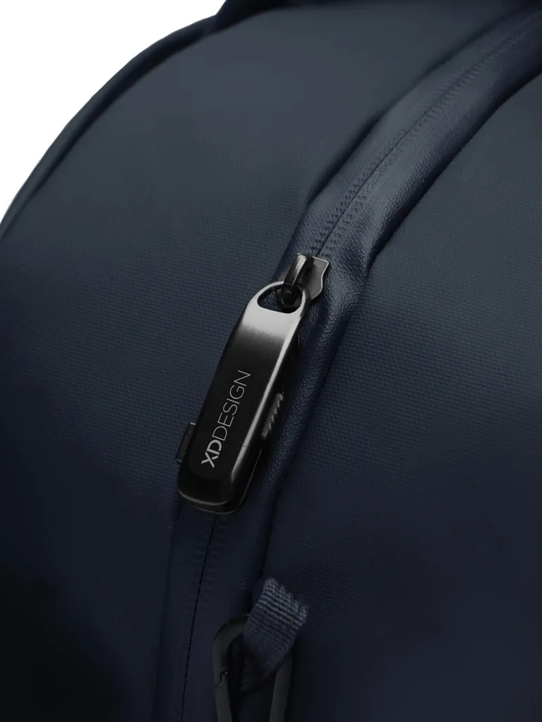 Urban wasserabweisende Wochenendtasche, navy blau – Bild 15