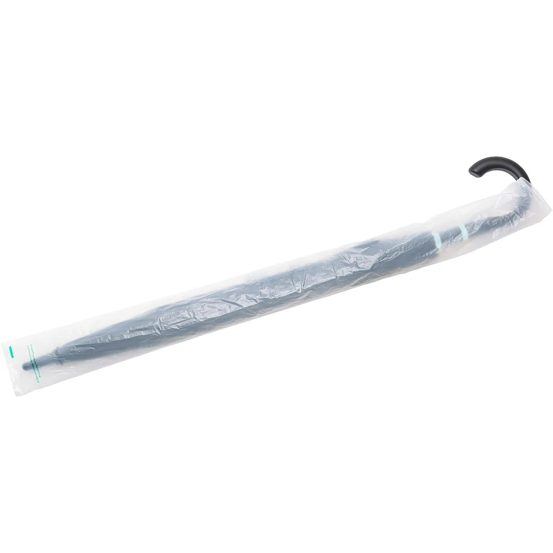 AC-Midsize-Stockschirm FARE® Style, schwarz-petrol – Bild 7
