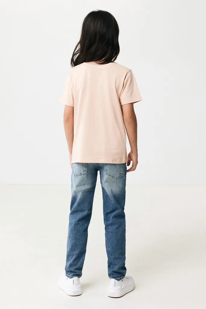 IQONIQ Koli Kids T-Shirt aus recycelter Baumwolle, peach nectar – Bild 6