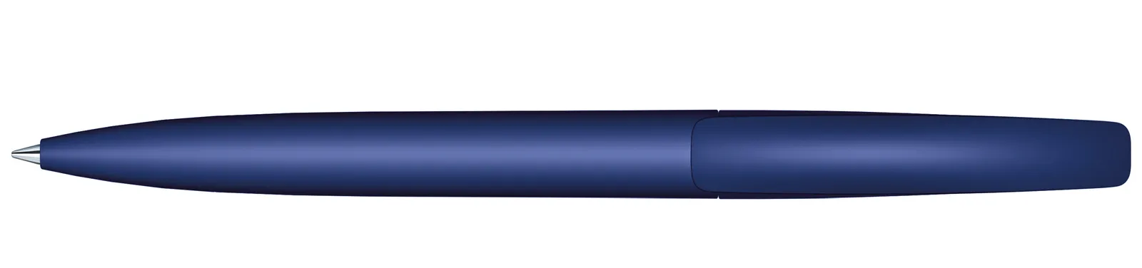 Bridge Soft Touch Drehkugelschreiber, Blau 2757 – Bild 3