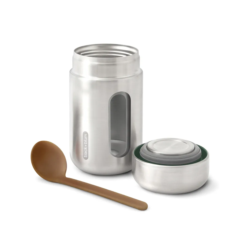 Black+Blum Food Flask 400ml, Olivgrün – Bild 3