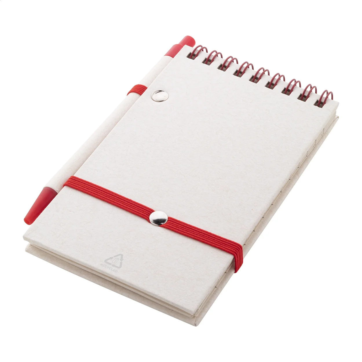 Notizblock Relact Jot aus Milchkarton, rot – Bild 3