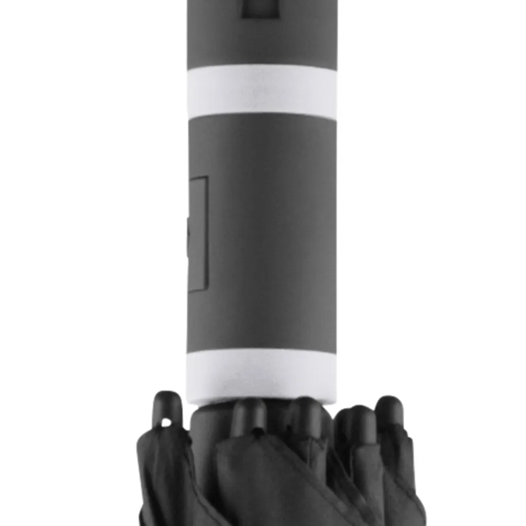 AC-Midsize-Stockschirm FARE® Style, schwarz-weiß – Bild 6