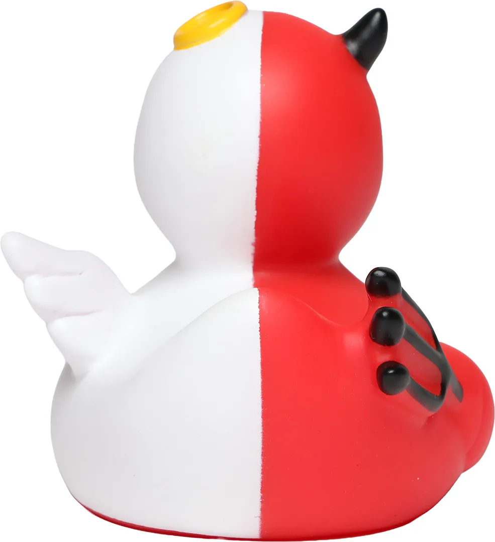 Quietsche-Ente Engel/Teufel, multicolour – Bild 5
