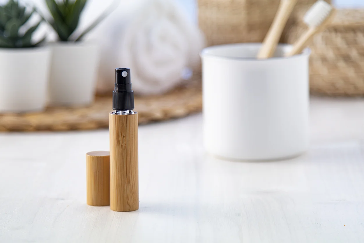 Parfümflasche Fragrano aus Bambus, natur – Bild 3