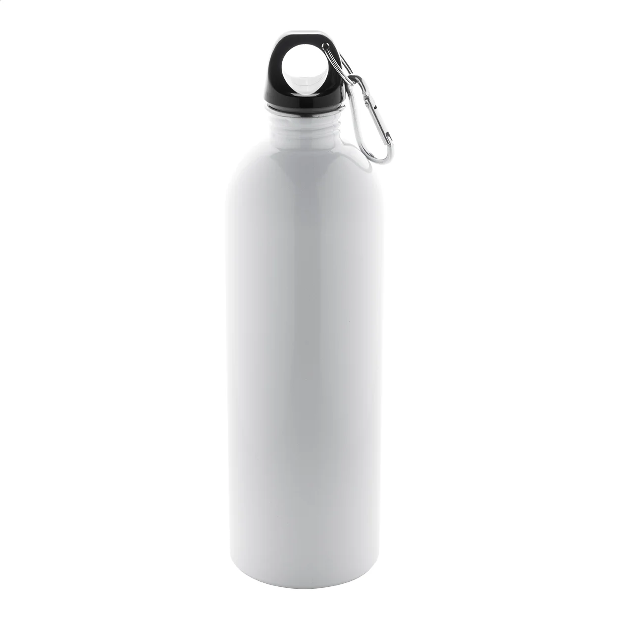 Flasche Ressuto XL aus recyceltem Edelstahl, weiß – Bild 5