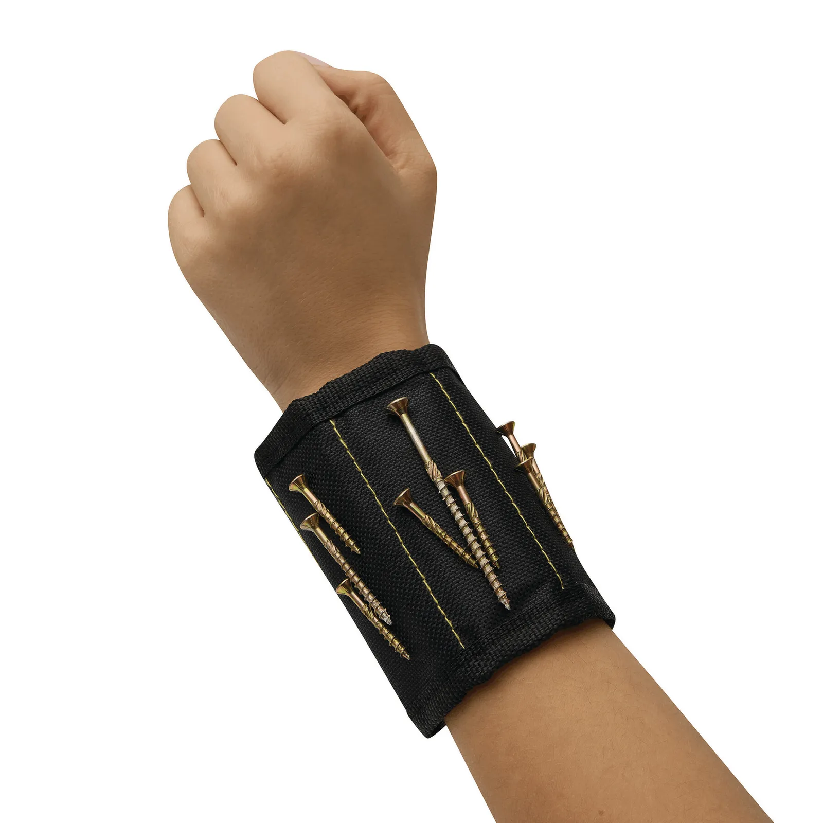 HANDYMAG - Magnetische Arm-Manschette schwarz, schwarz – Bild 4