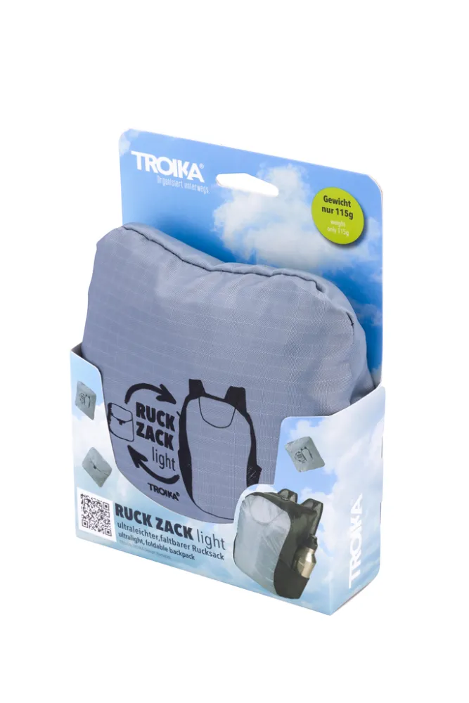 Rucksack RUCKZACK grau/schwarz, grau/schwarz – Bild 7
