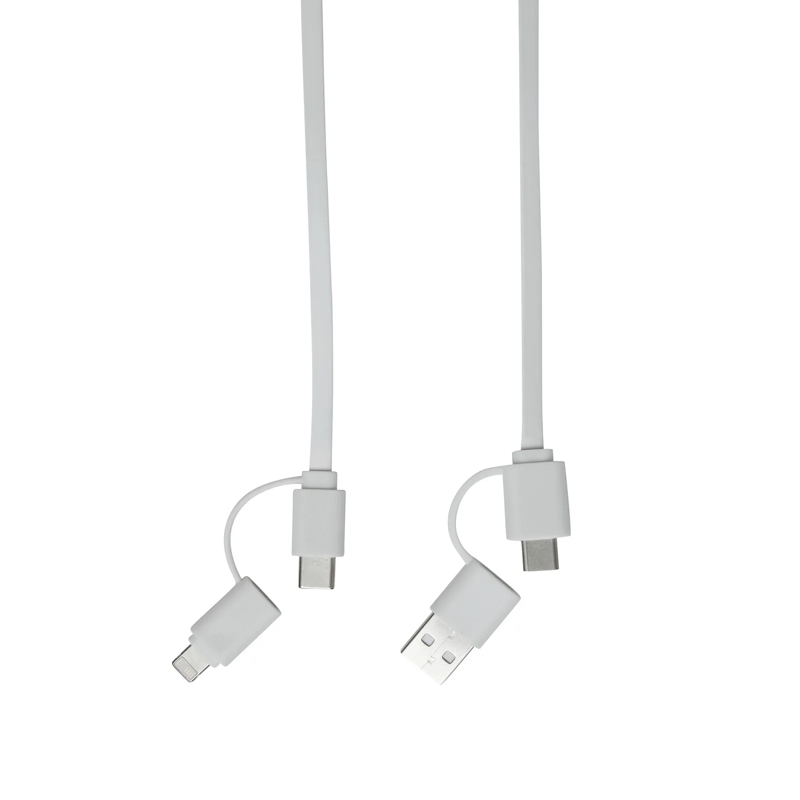 TRANSFER ROUND - Lade- und Datenkabel, weiß – Bild 4