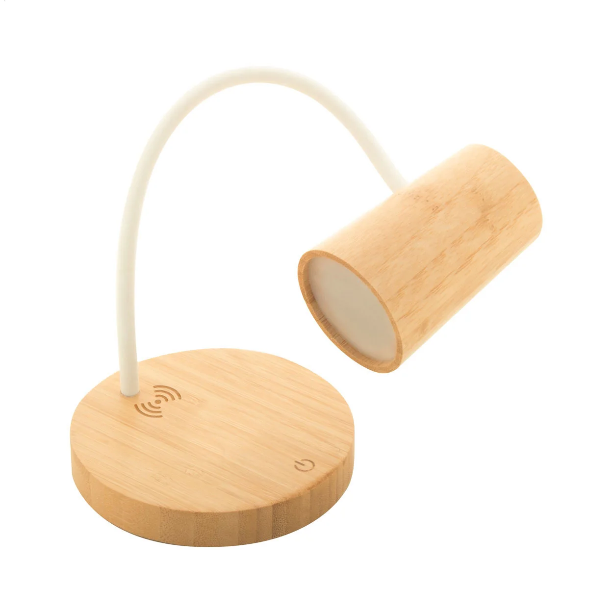 Multifunktions-Tischlampe Komono, natur – Bild 3