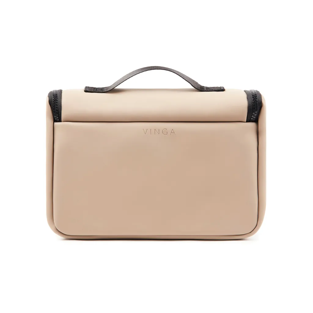 VINGA Baltimore Reise-Kosmetiktasche, greige – Bild 4