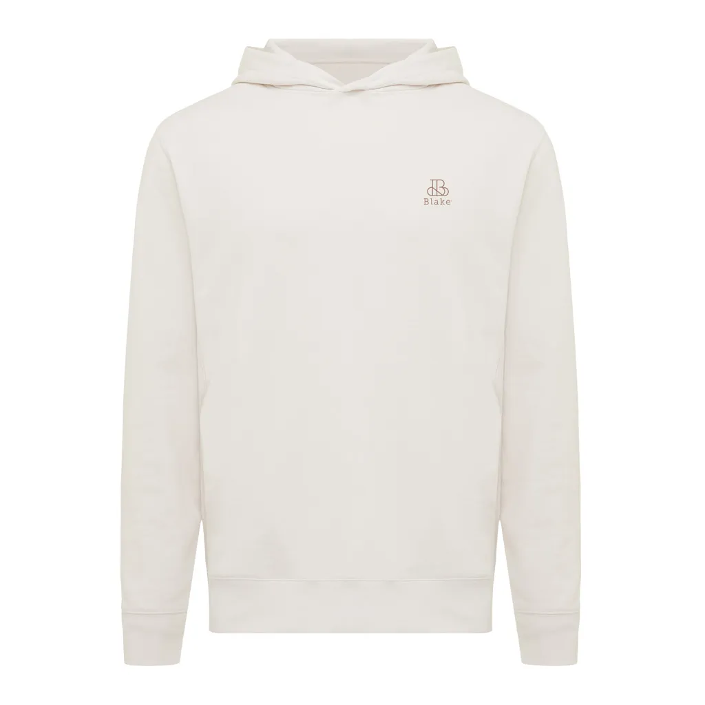 IQONIQ Yengo Hoodie mit Seitentaschen aus rec. Baumwolle, ivory white – Bild 3