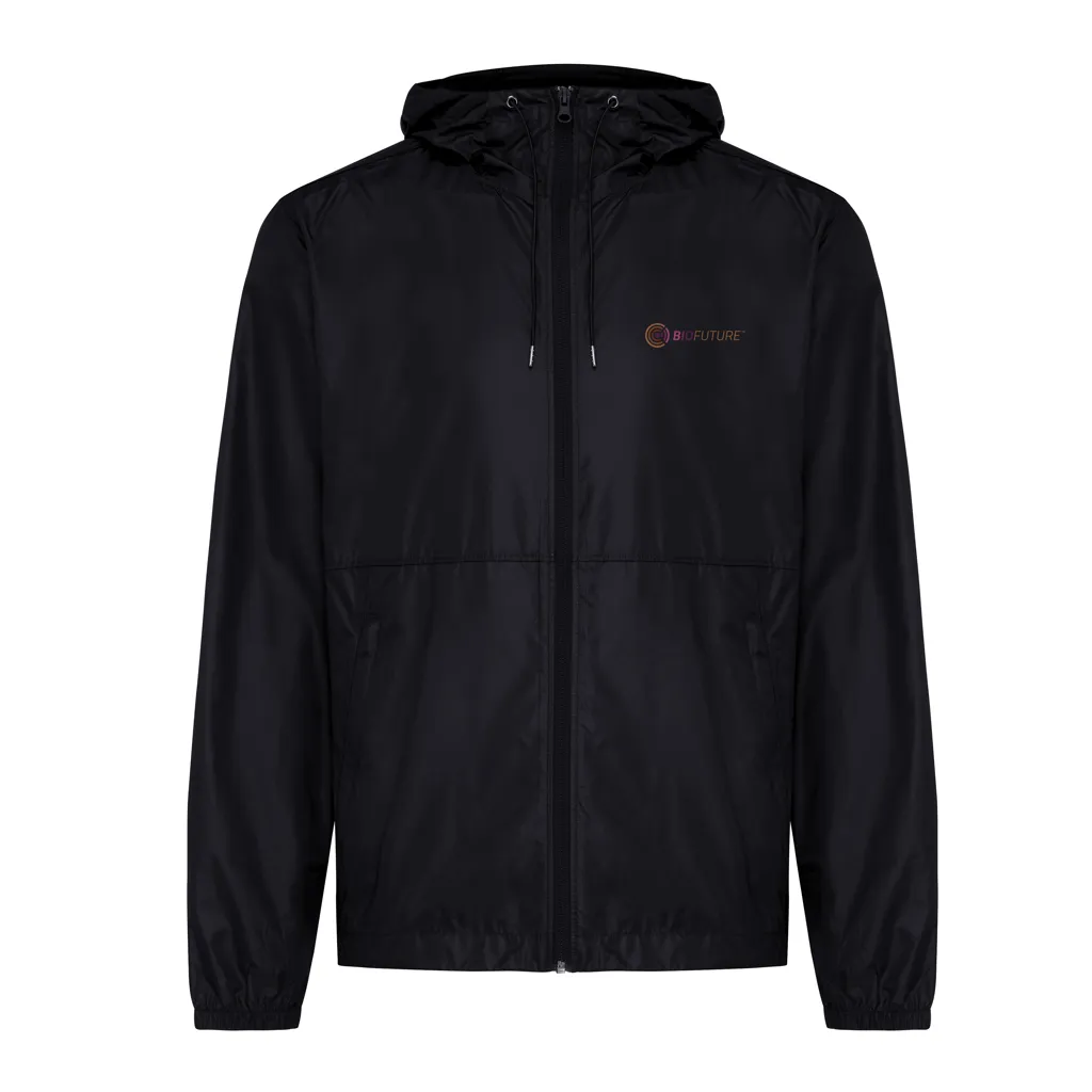 IQONIQ Logan Lightweight Jacke aus recyceltem Polyester, schwarz – Bild 3