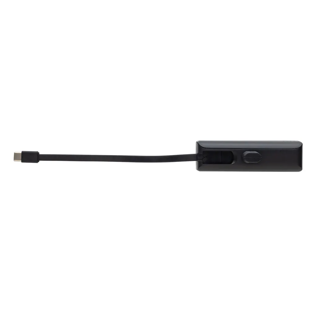 Powerlink 3000mah Powerbank aus RCS rPlastic mit USB-C Kabel, schwarz – Bild 6
