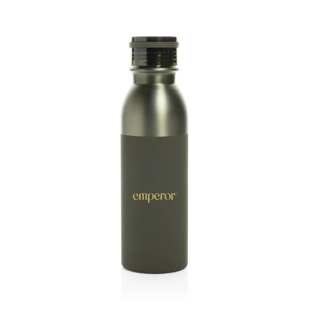 Duoloop einwändige Trinkflasche aus RCS rec. Stahl 780ml, grün – Bild 6