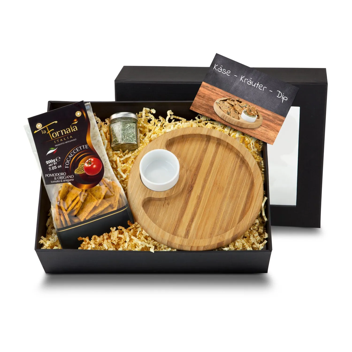Geschenkset / Präsenteset: Snack ´n Dip, gelb – Bild 2