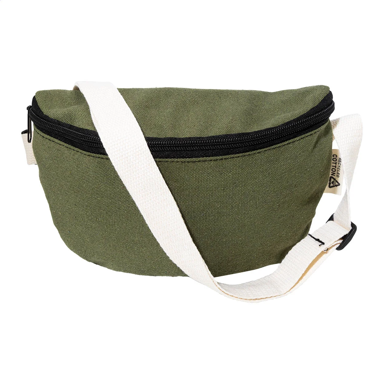 Gürteltasche Rekan Hip aus recyceltem Canvas, grün – Bild 6