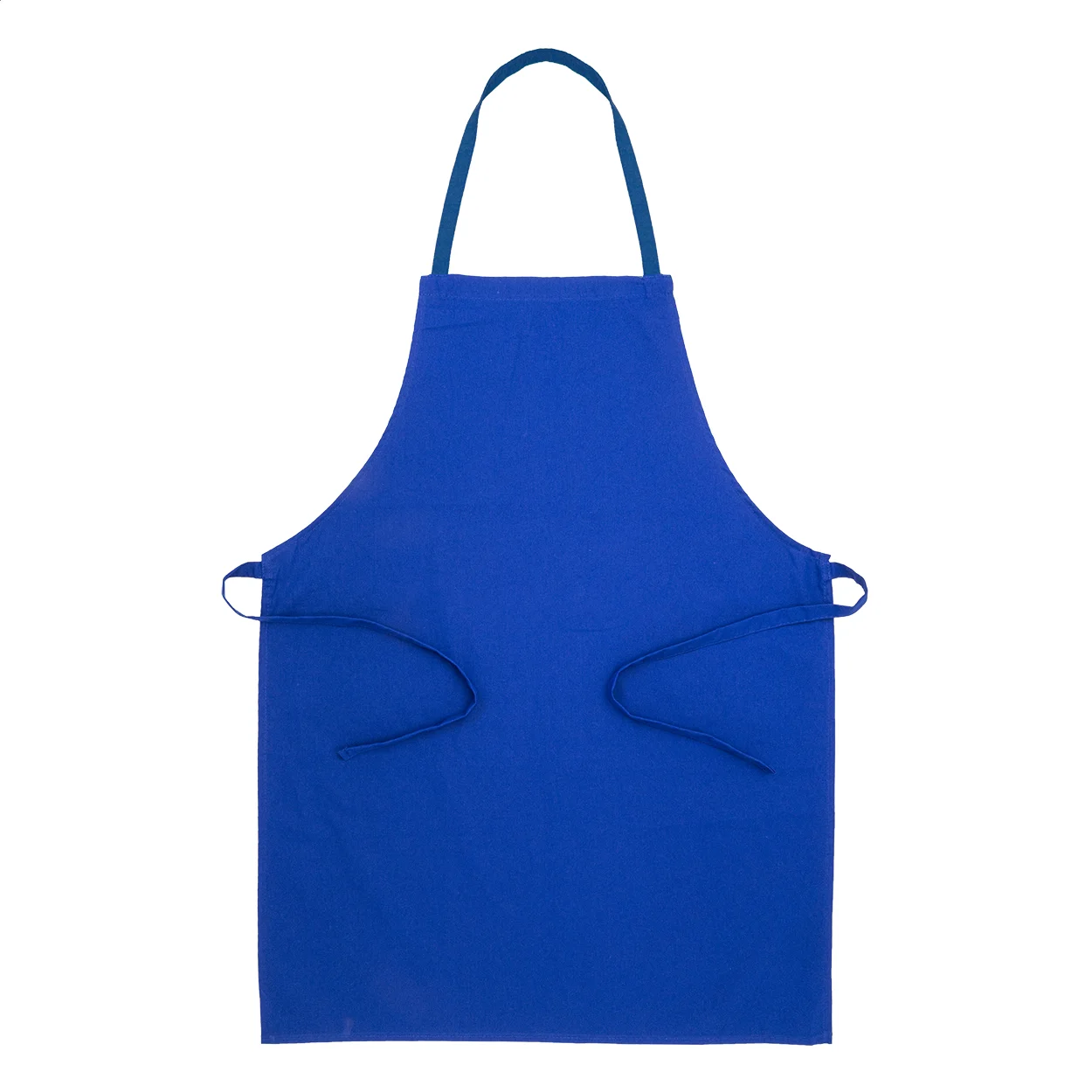 Baumwollschürze Commis, blau – Bild 2