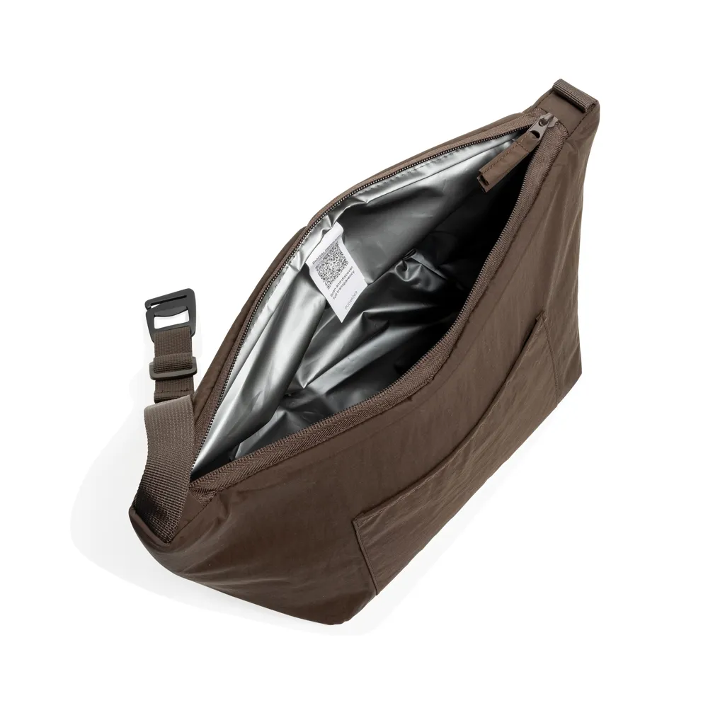 KENTO URBAN Kühltasche aus RCS recyceltem Nylon, braun – Bild 4