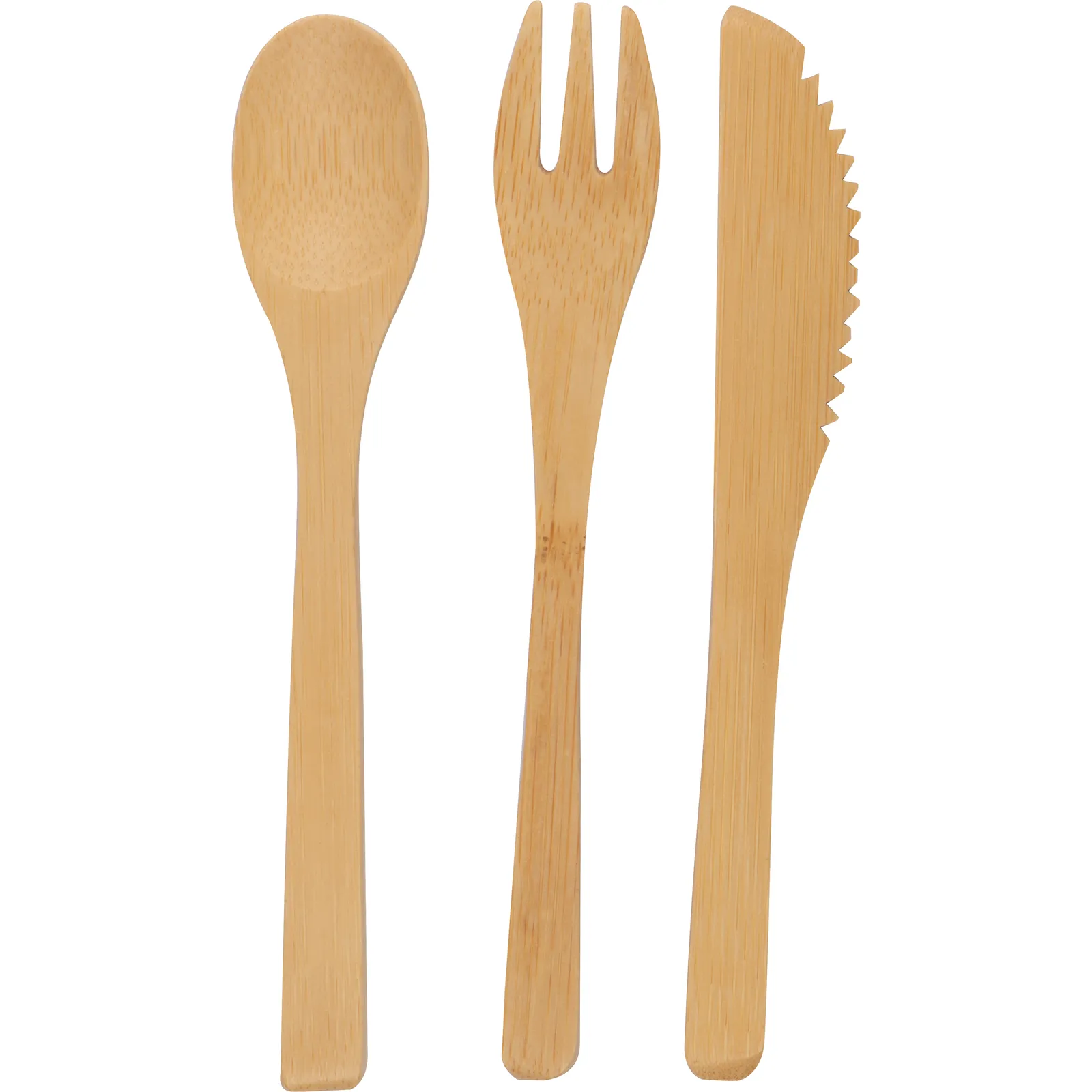 Bambusbesteck Bonneville, beige – Bild 2