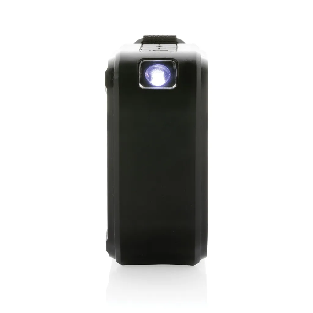 3W kabelloser Sunwave Solar-Lautsprecher aus RCS Kunststoff, schwarz – Bild 4