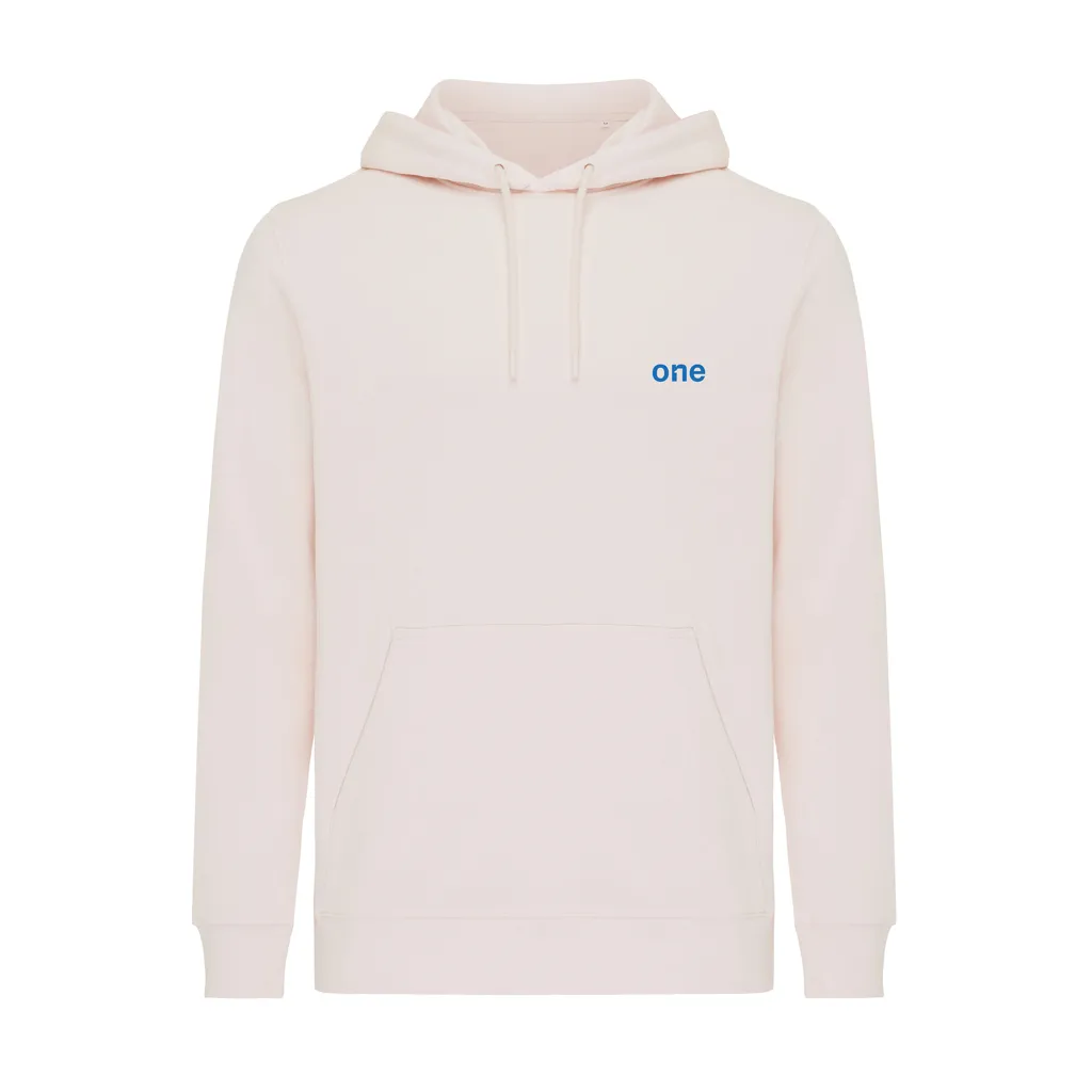 IQONIQ Rila Lightweight Hoodie aus recycelter Baumwolle, cloud pink – Bild 3