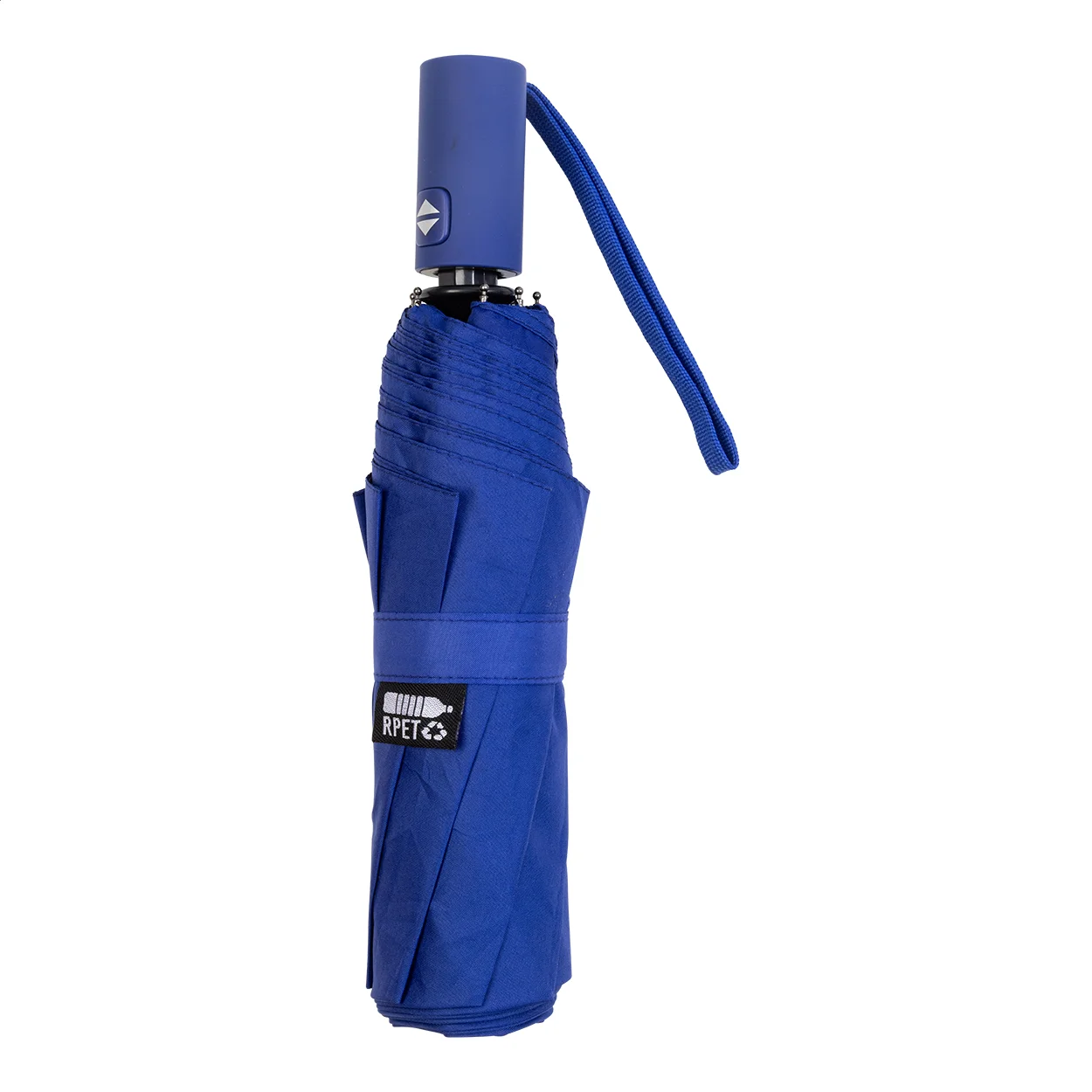 RPET Taschenschirm Floccus, blau – Bild 4