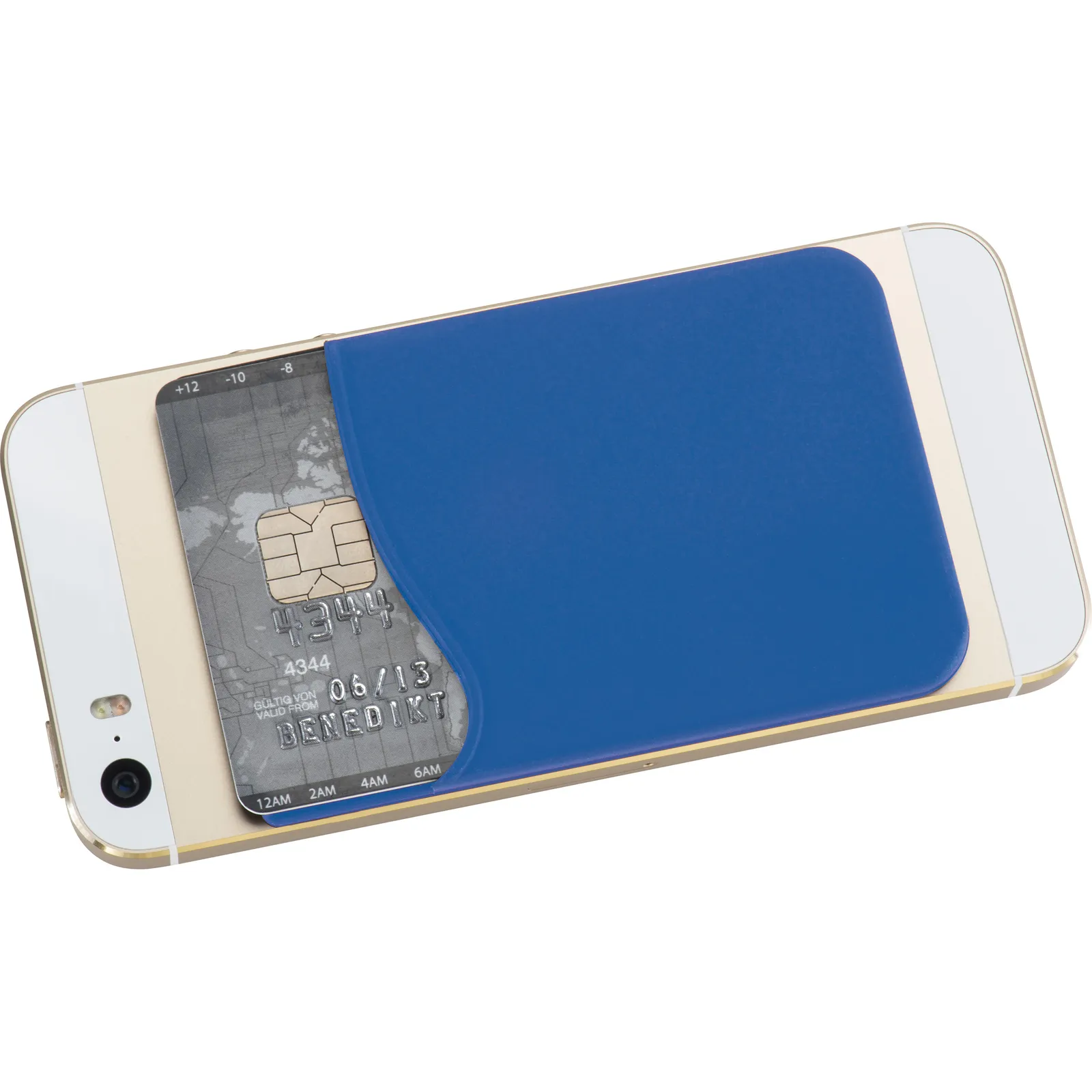 Smartphonetasche Bordeaux, blau – Bild 2