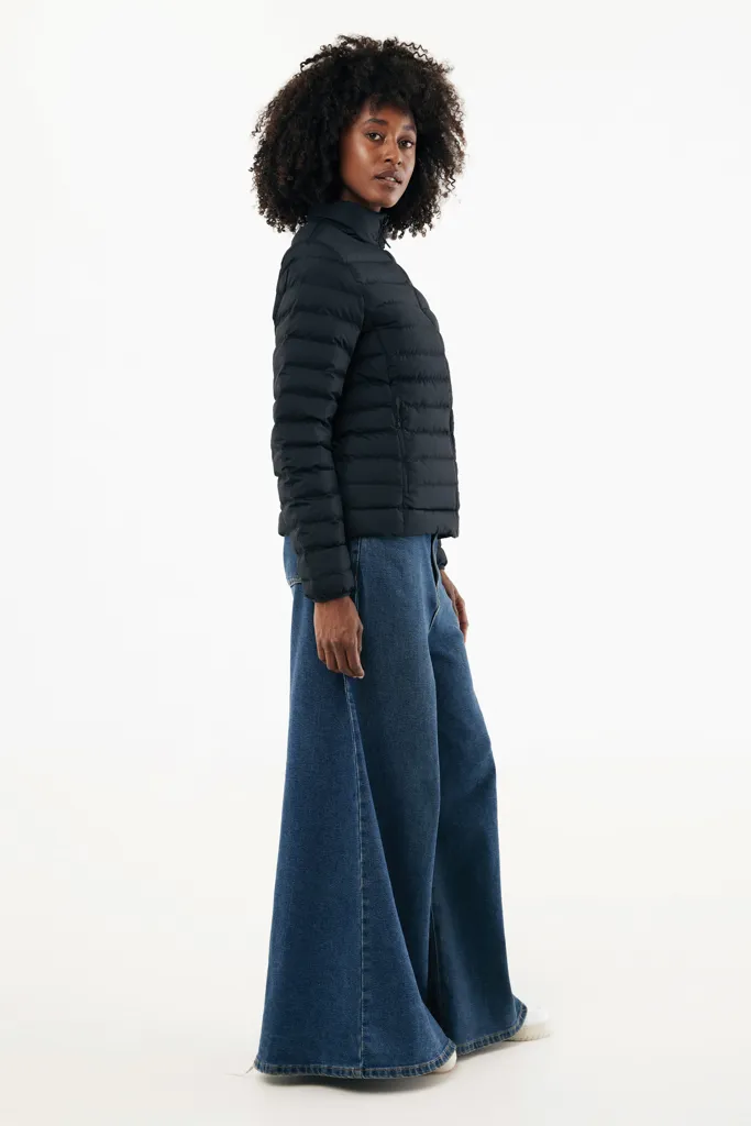 IQONIQ Maiko Damen Steppjacke aus recyceltem Polyester, schwarz – Bild 6