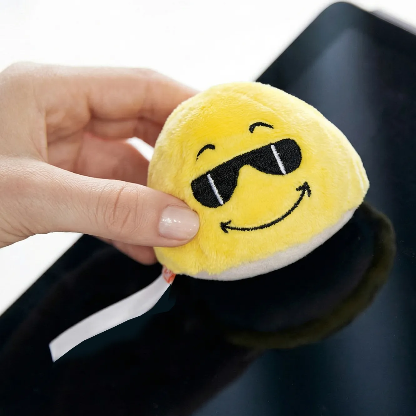 Schmoozies® 2Face CoolHearts, gelb – Bild 3