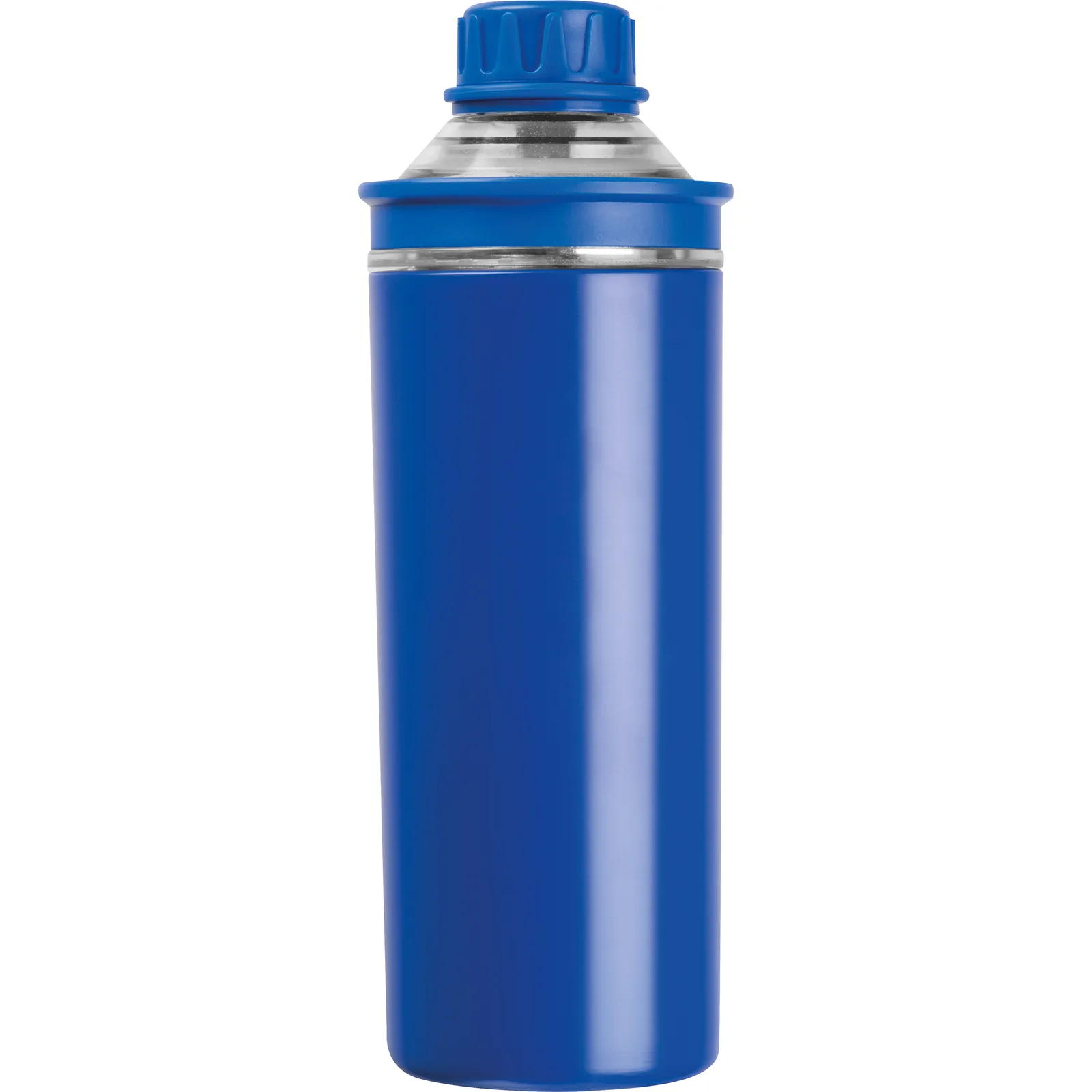 Doppelwandige Edelstahlflasche Monza, blau – Bild 4