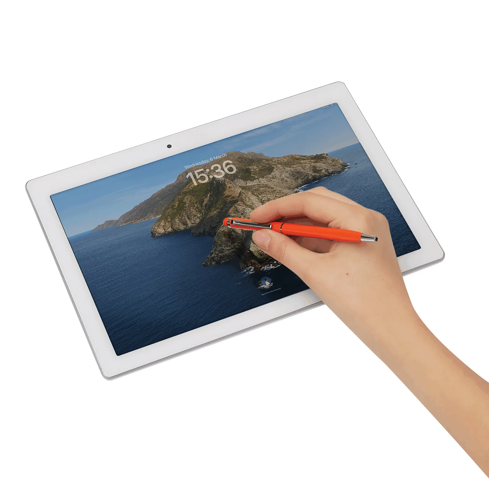 SMART TOUCH COLOUR - Aluminium-Kugelschreiber, orange – Bild 6
