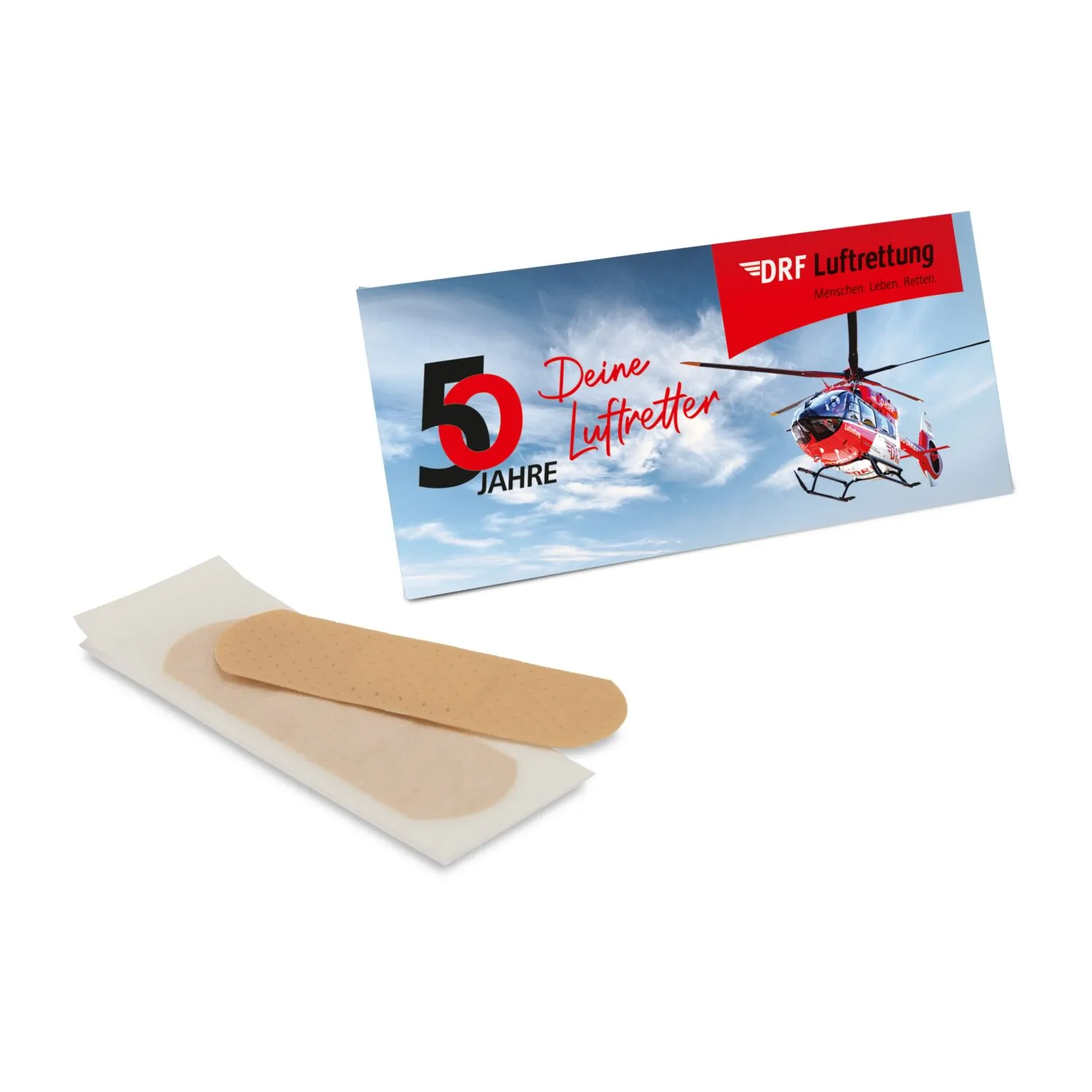Pflastermäppchen Pocket, braun – Bild 2
