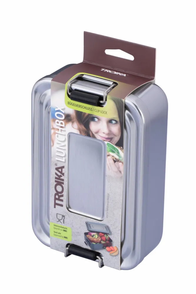 Lunch-Box TROIKA LUNCHBOX, titanfarben – Bild 6