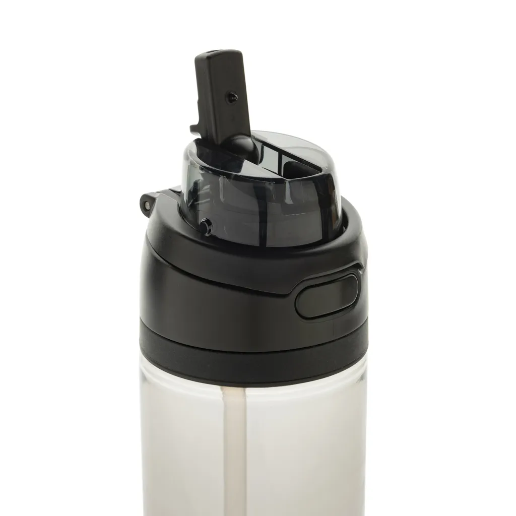 Omni Sip Wasserflasche 800ml aus RCS RPET, schwarz – Bild 2