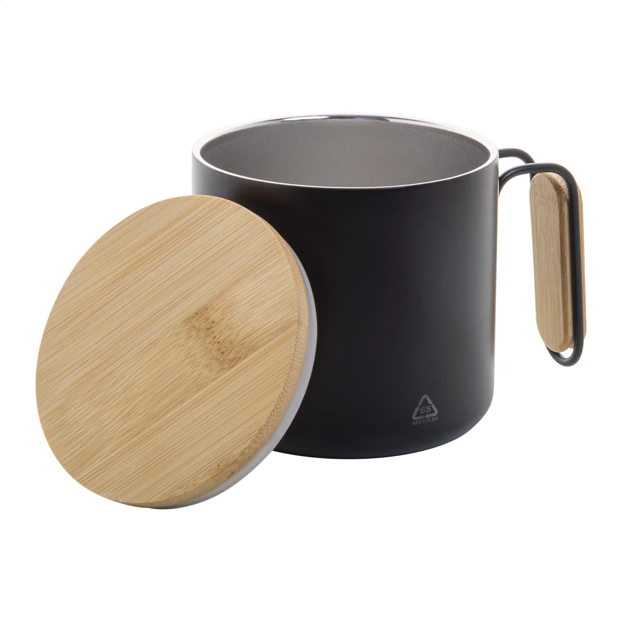 Thermobecher Graboo, schwarz – Bild 2