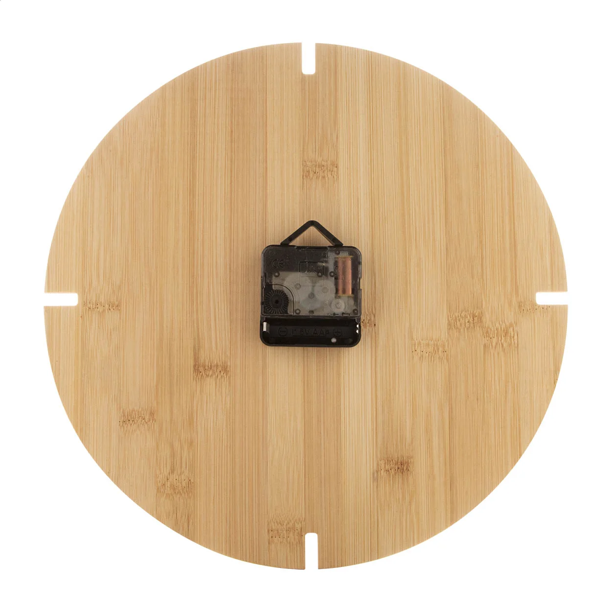 Wanduhr Tokei aus Bambus, natur – Bild 3