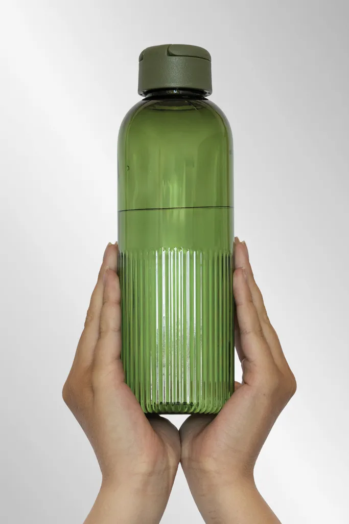 Ripple RCS rPET auslaufsichere Wasserflasche, 750ml, grün – Bild 8