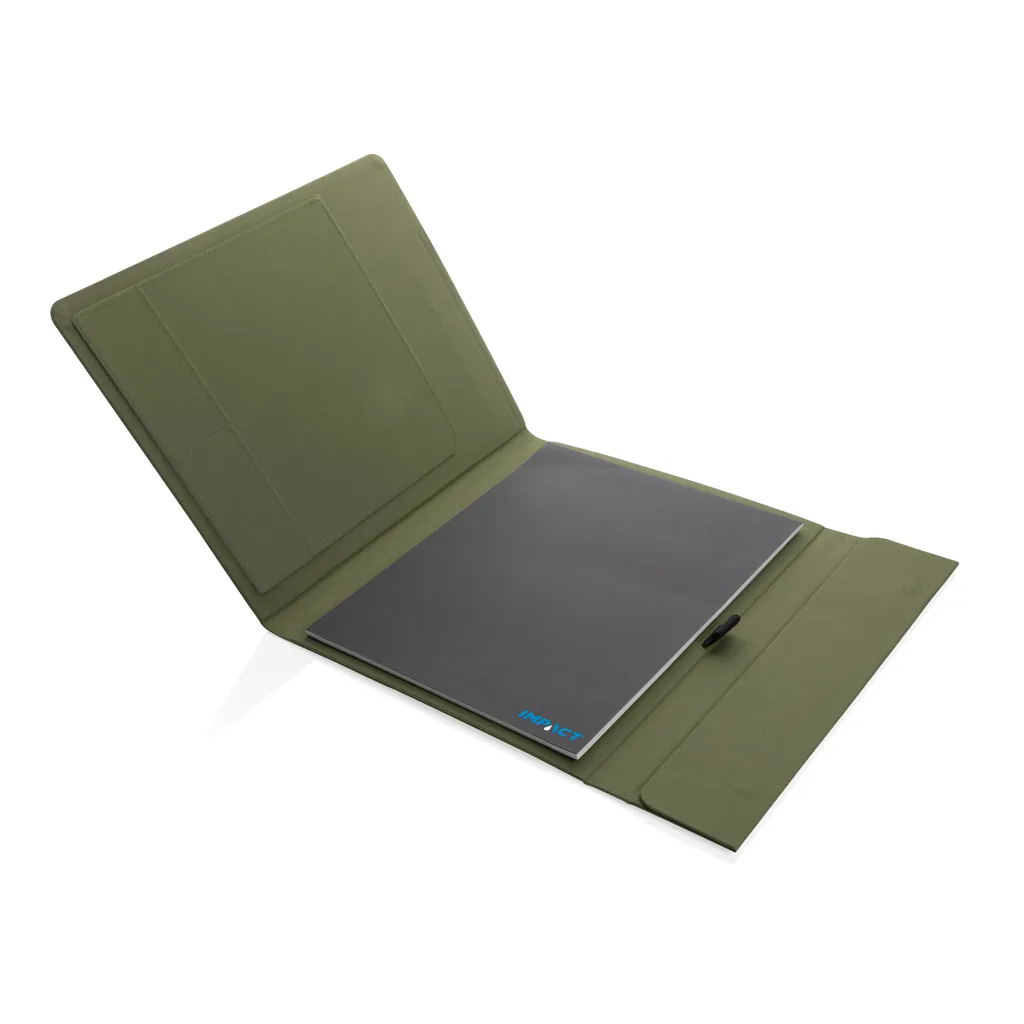 Impact Aware™ A4 Portfolio mit Magnetverschluss, grün – Bild 5