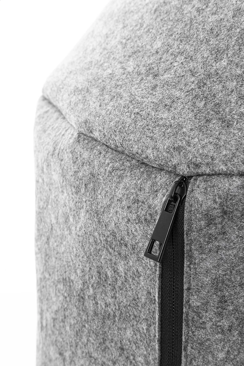 RPET-Kühlrucksack RecoBack, grau – Bild 5