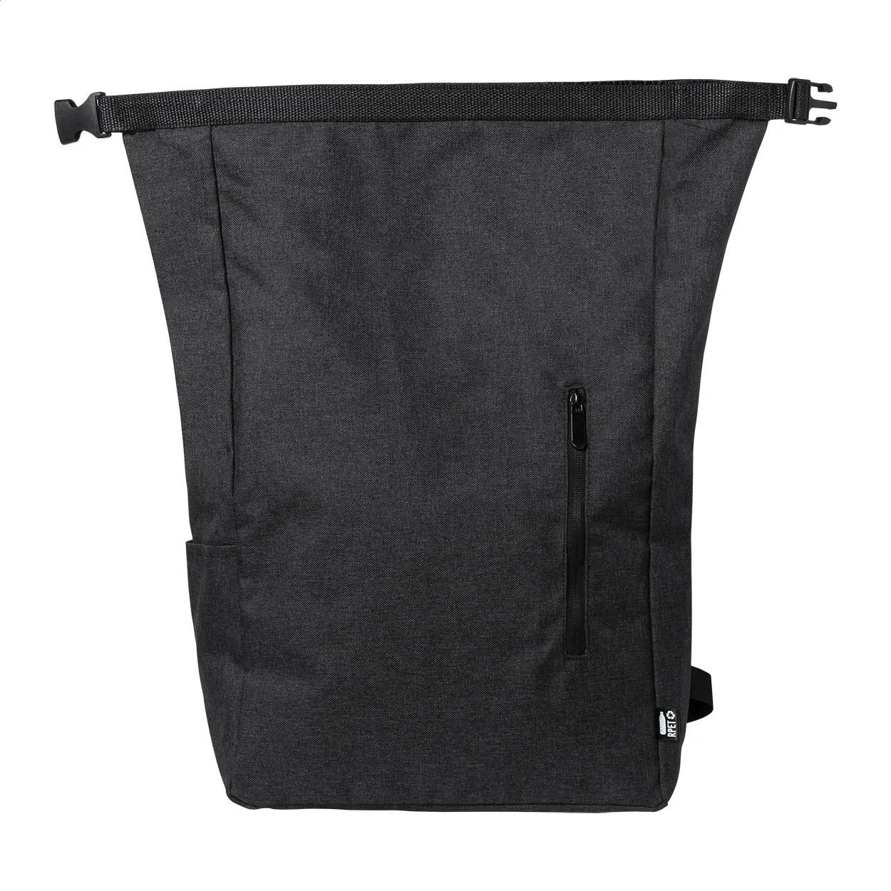 RPET Rucksack Morgan, schwarz – Bild 2