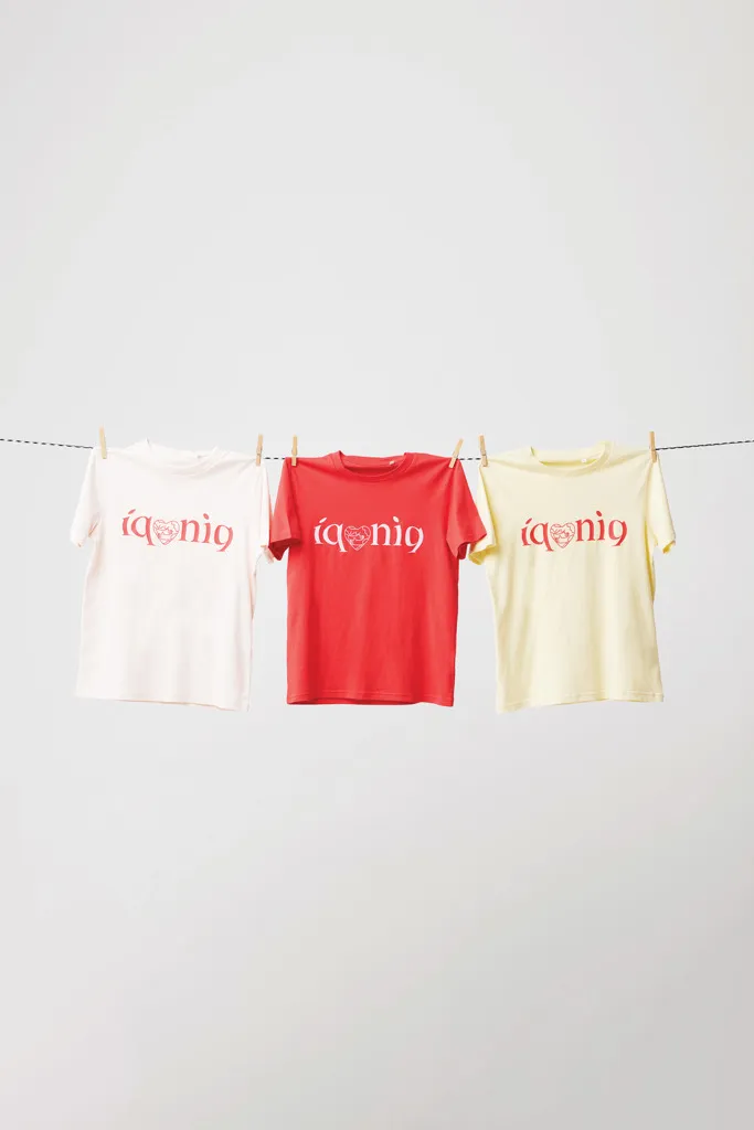 IQONIQ Brett T-Shirt aus recycelter Baumwolle, cloud pink – Bild 4