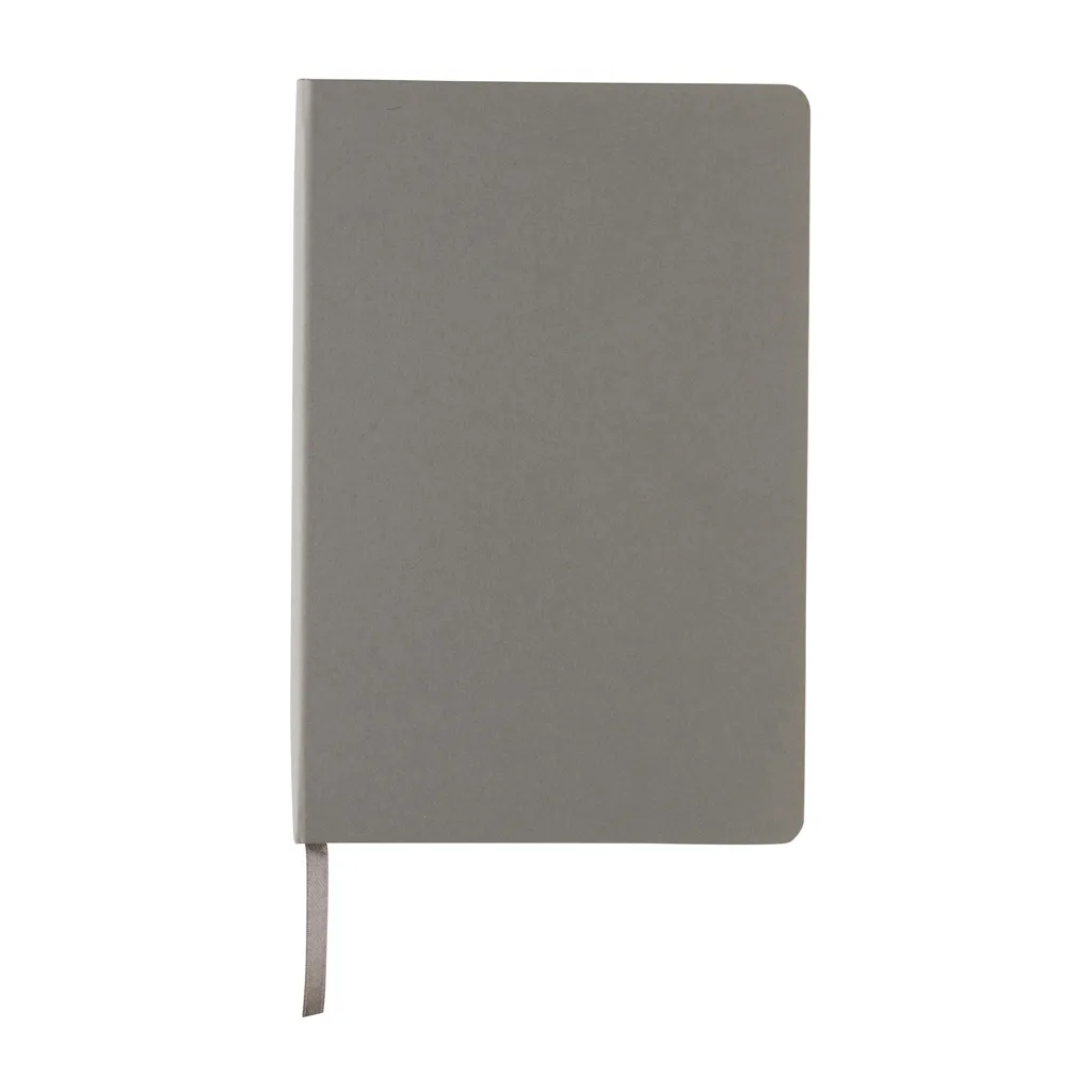 A5 Hardcover Notizbuch, grau – Bild 4