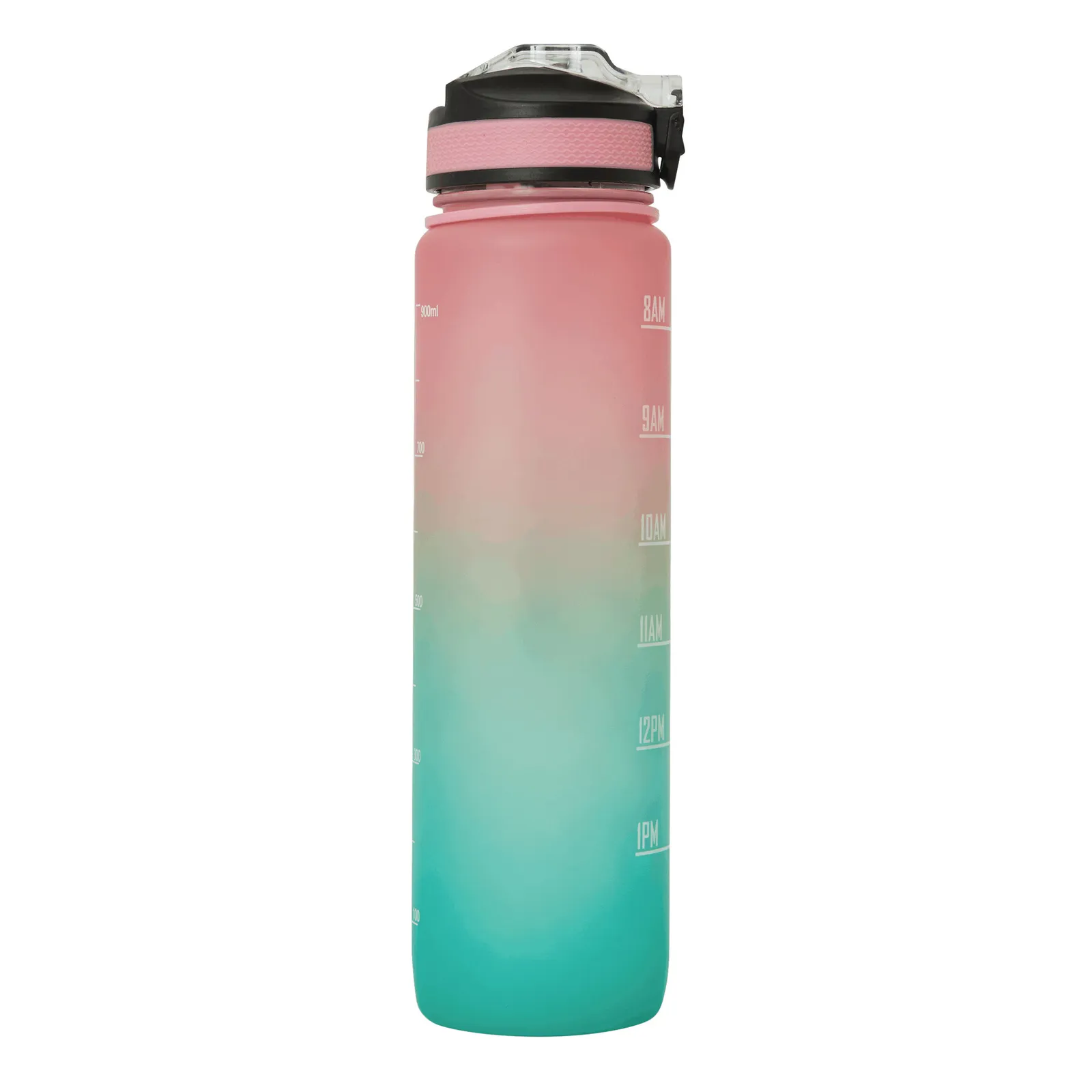 HYDRO LEVEL - Sport-Trinkflasche, pink, türkis – Bild 11